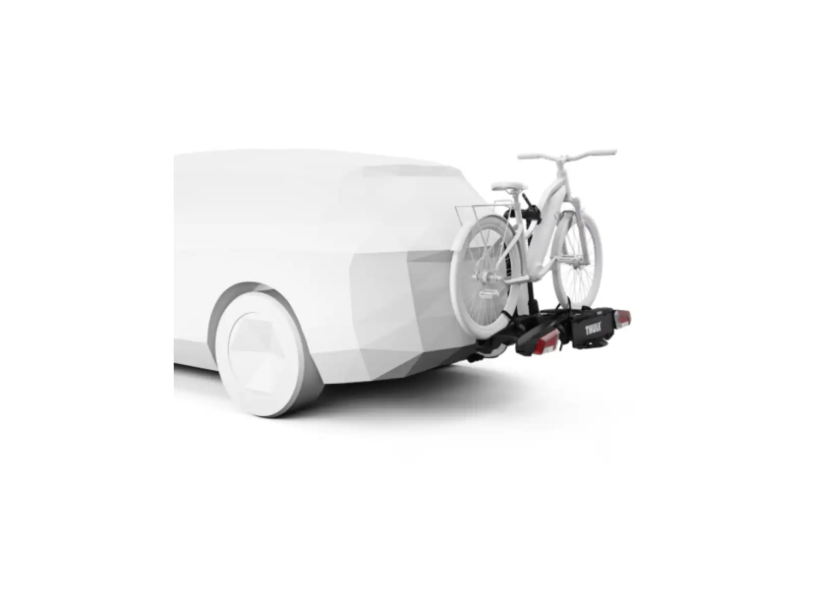 Thule EasyFold XT Black/Silver Träger für 2-3 Fahrräder für Anhängerkupplung