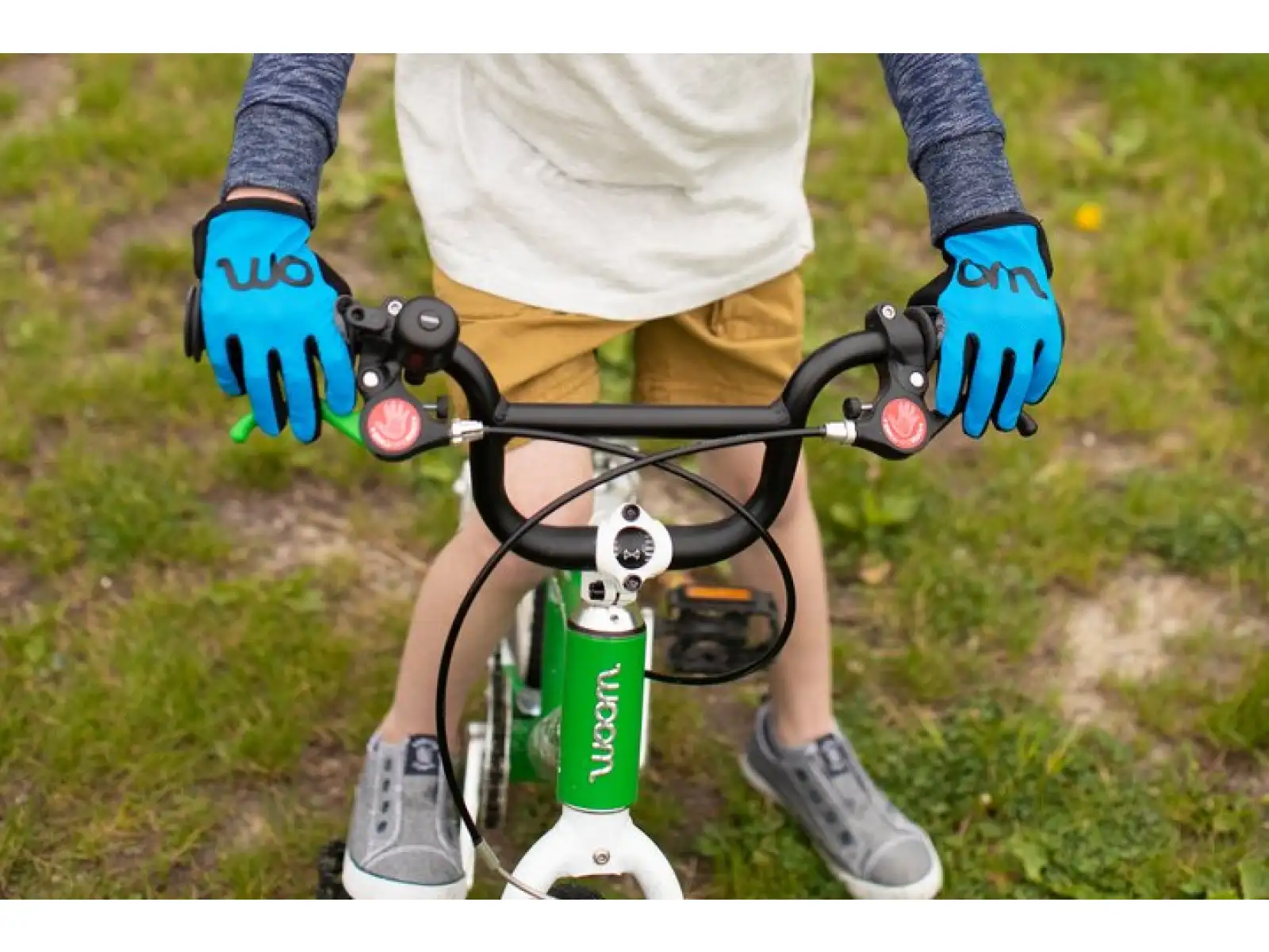 Woom 5 Kinderhandschuhe grün