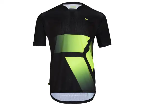 Silvini Gallo Herren Loose Trikot Kurzarm Black/Green