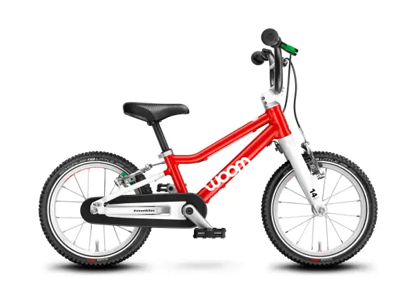 Woom 2 Rot 14 Kinderrad
