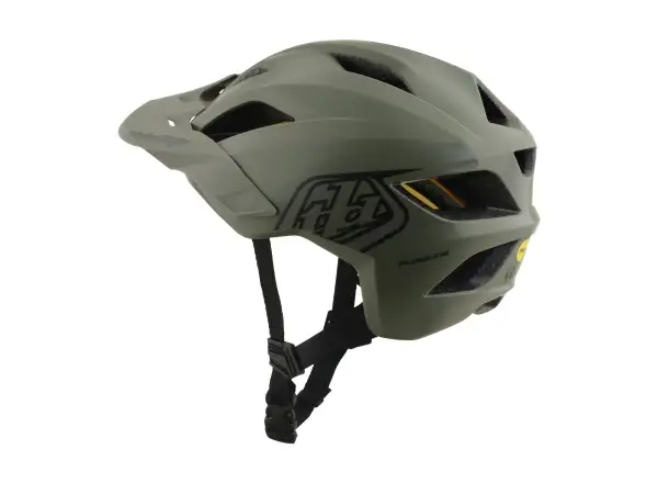 Troy Lee Designs Youth Flowline MIPS Kinderhelm Point Army/Phantom