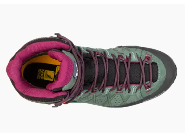 Salewa Alp Trainer 2 Mid GTX Damenstiefel Duck Green/Rhododendon