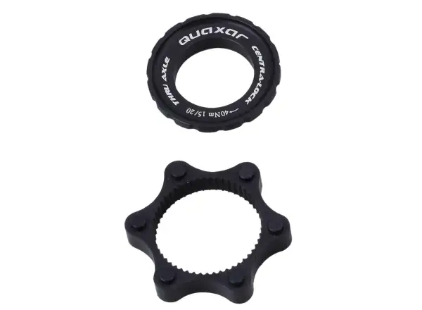 Quaxar Adapter CL-6 Löcher für feste Achse Nabe 15/20 mm schwarz