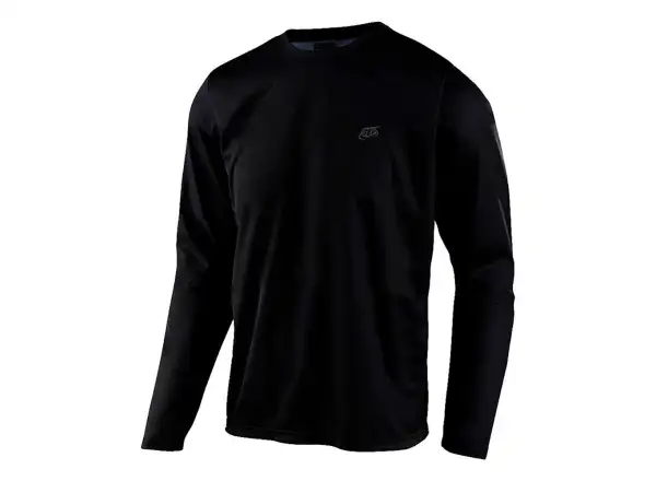 Troy Lee Designs Flowline Herren Langarmshirt schwarz