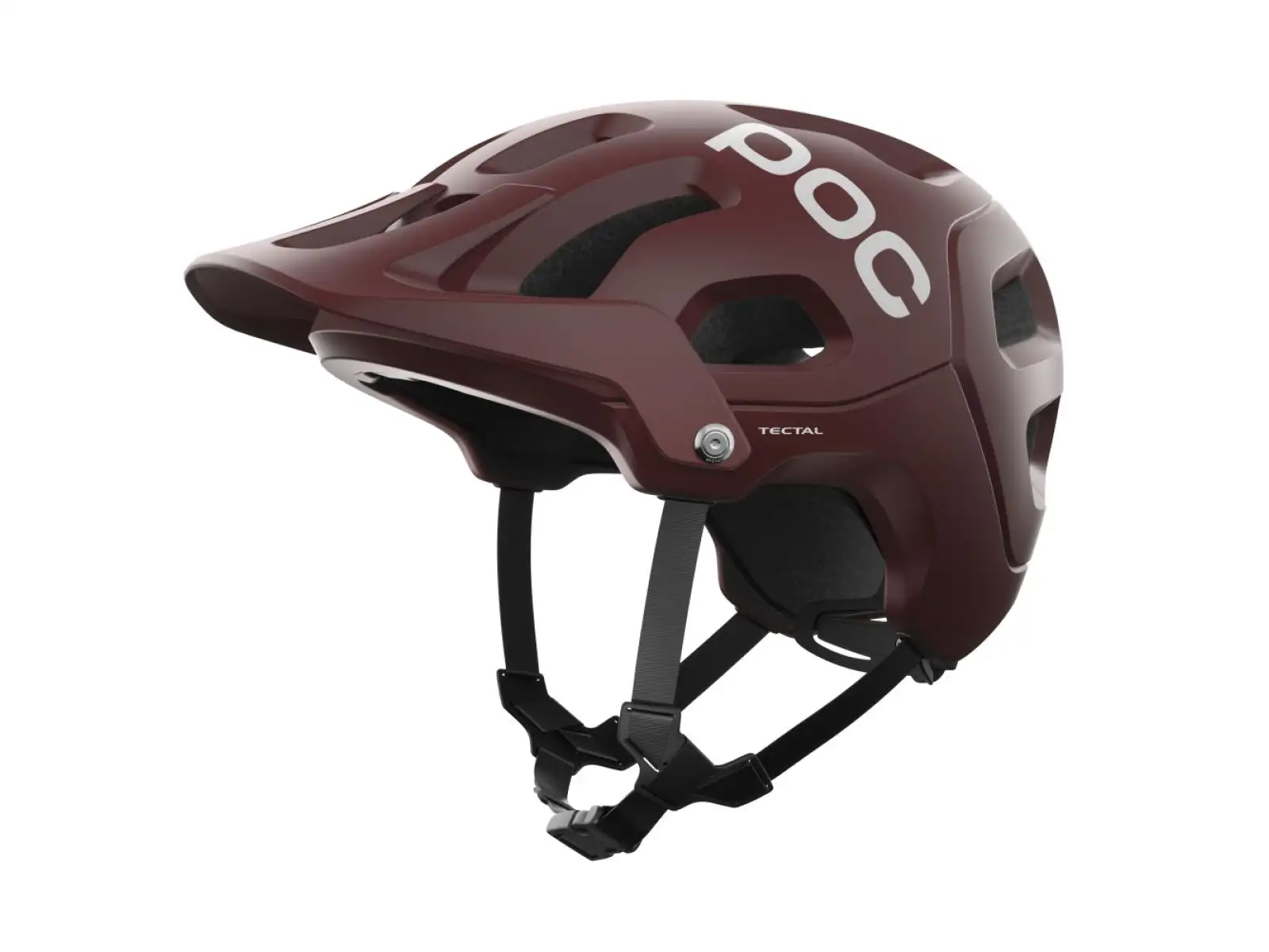 POC Tectal Fahrradhelm Garnet Red Matt