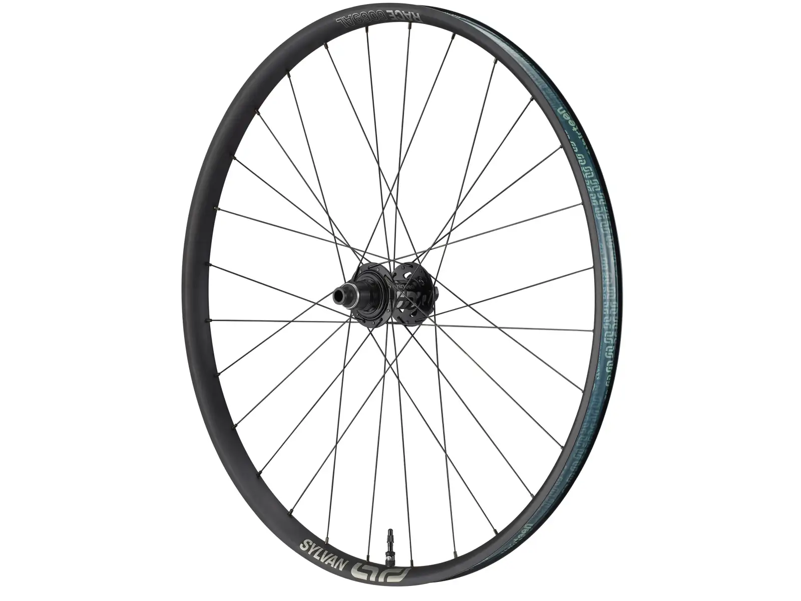 E-13 Sylvan Race Alloy Boost 27,5" hinterrad in XD Black.