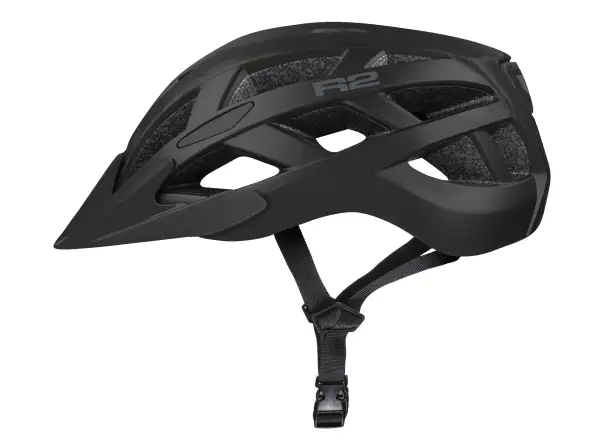 R2 Lumen Fahrradhelm schwarz matt
