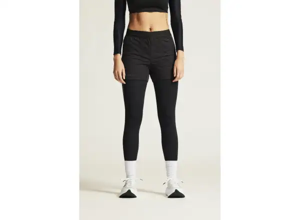 Craft ADV SubZ Damen Laufshorts Schwarz