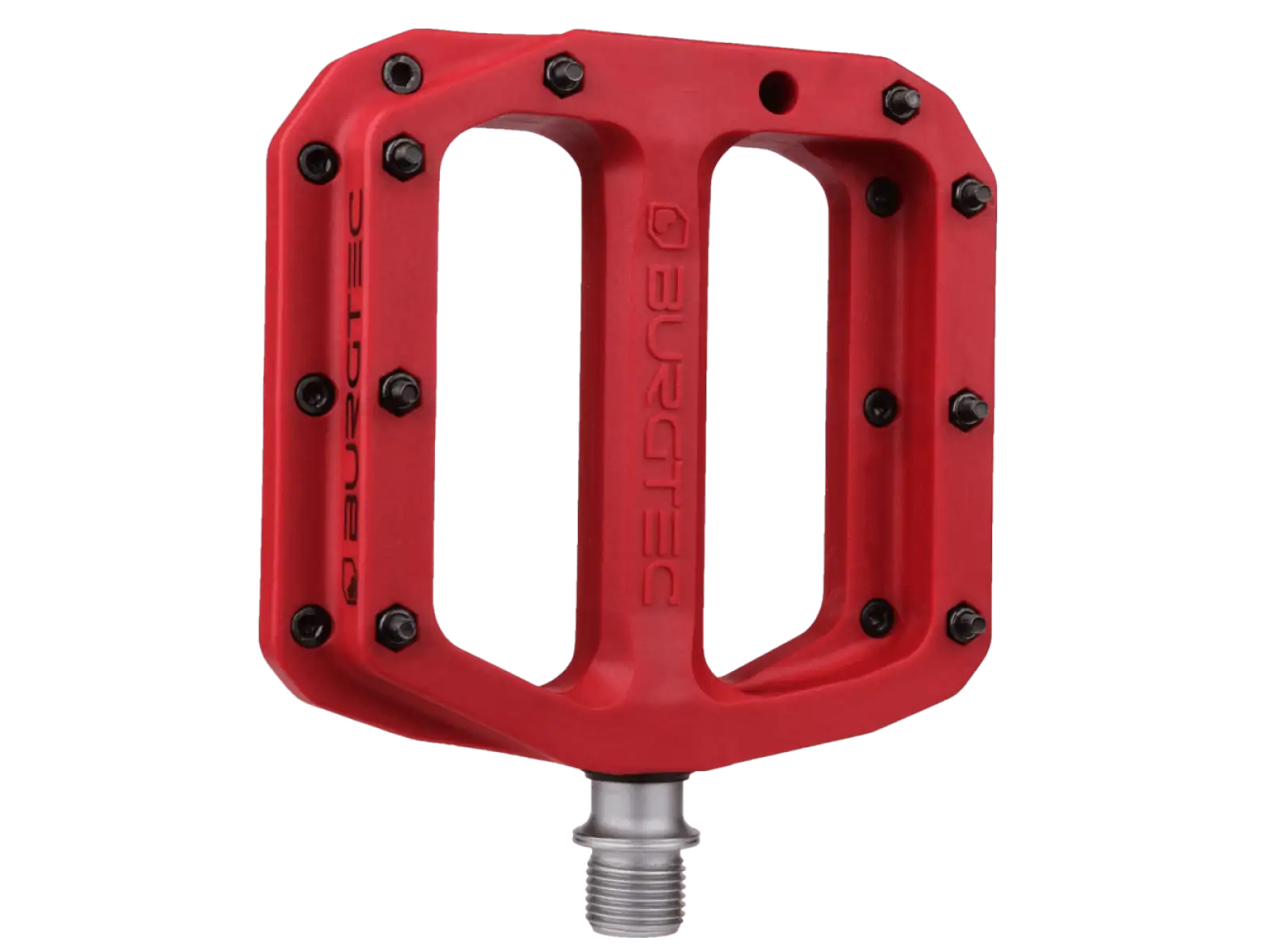 Burgtec MK4 Composite Plattformpedale Race Red