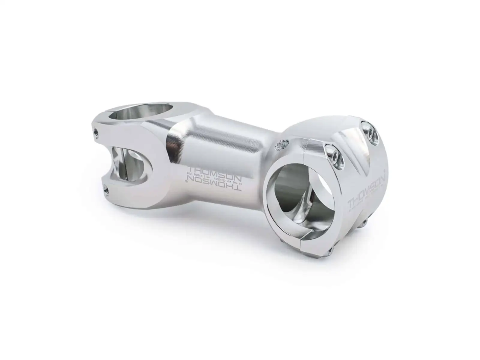 Vorbau Thomson Elite X4 31,8mm, 10° silber - 70mm Länge 80 mm