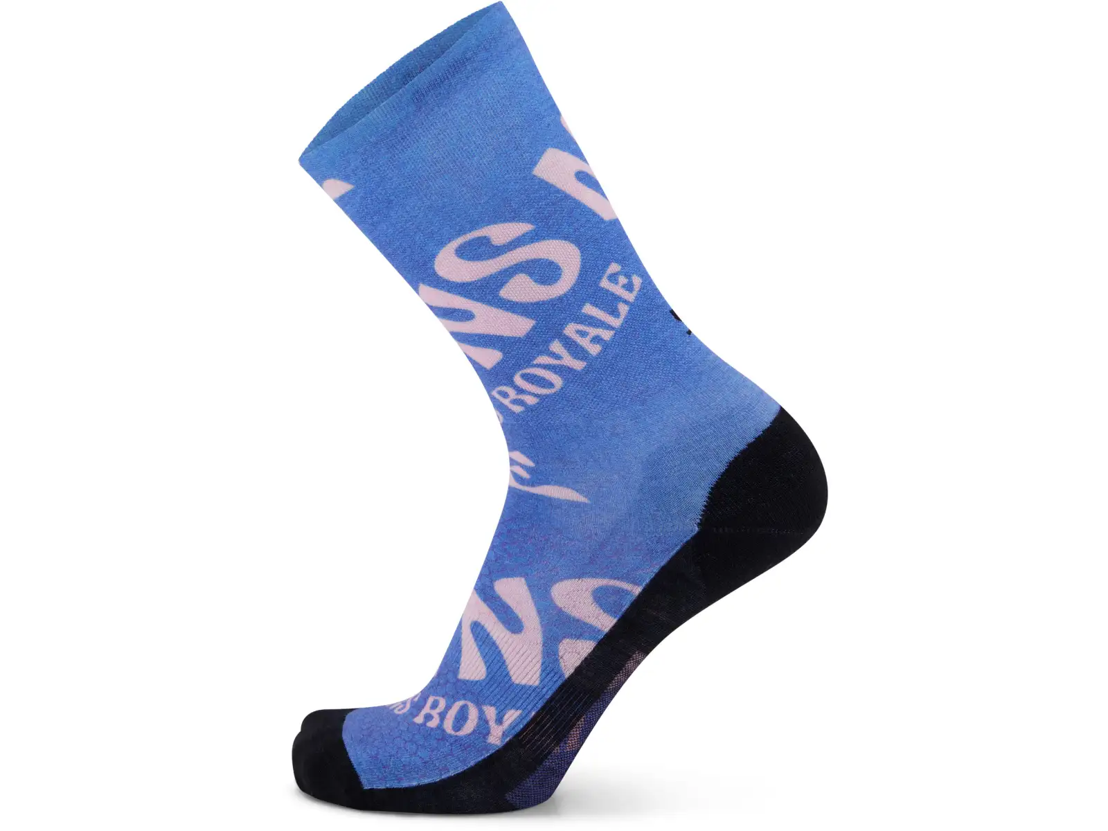 Mons Royale Atlas Crew Digital Socken Blau Trippy