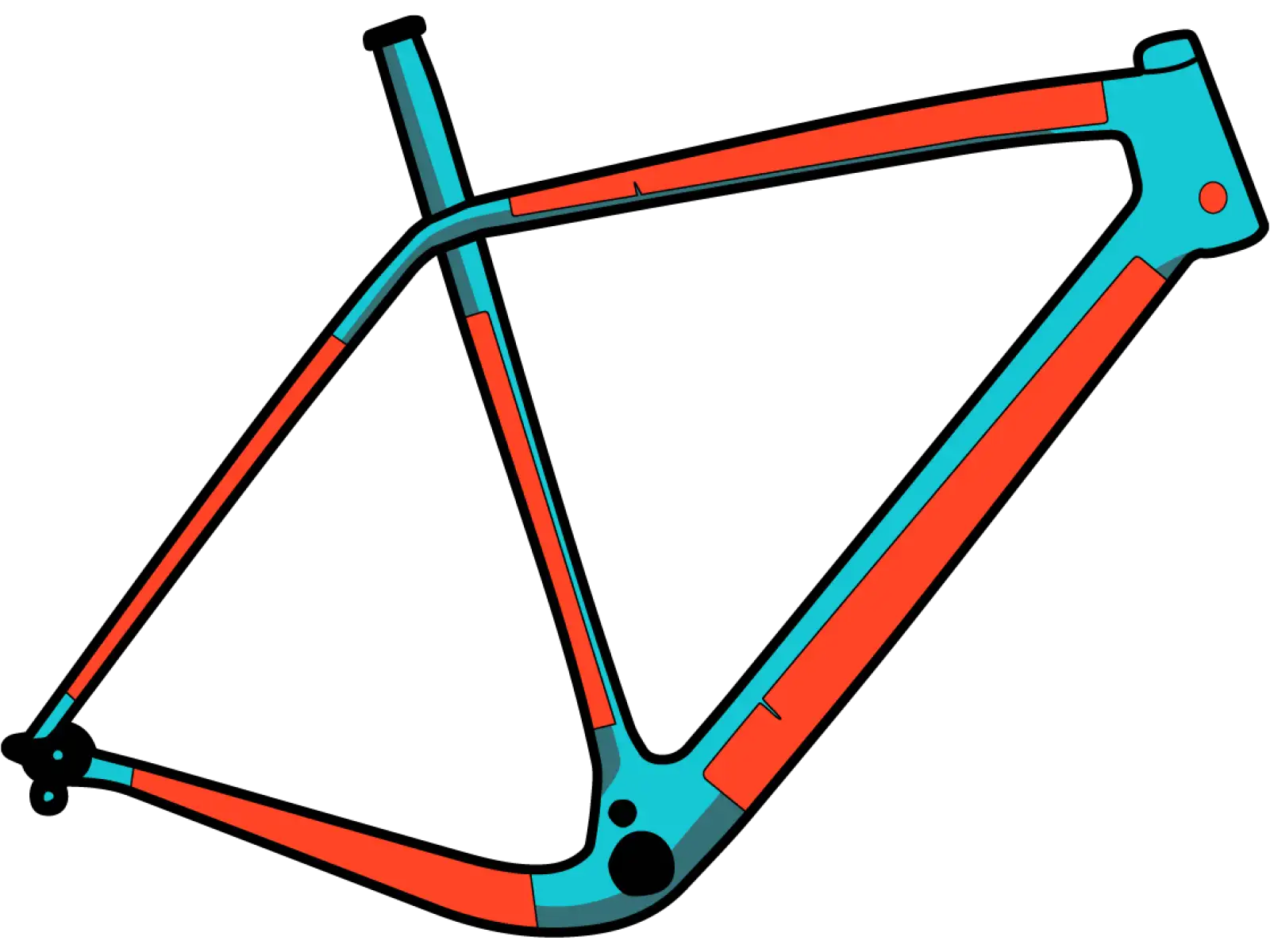 RideWrap Rahmenschutzfolien Set 60 % Abdeckung für Rennräder und Gravelbikes
