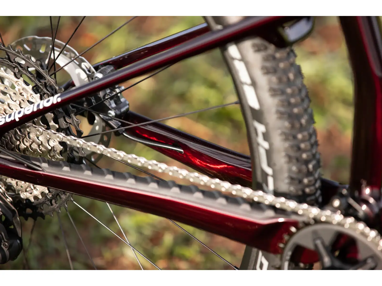 Superior XF 9.5 Team Mountainbike in Gloss Rot Carbon/Schwarz