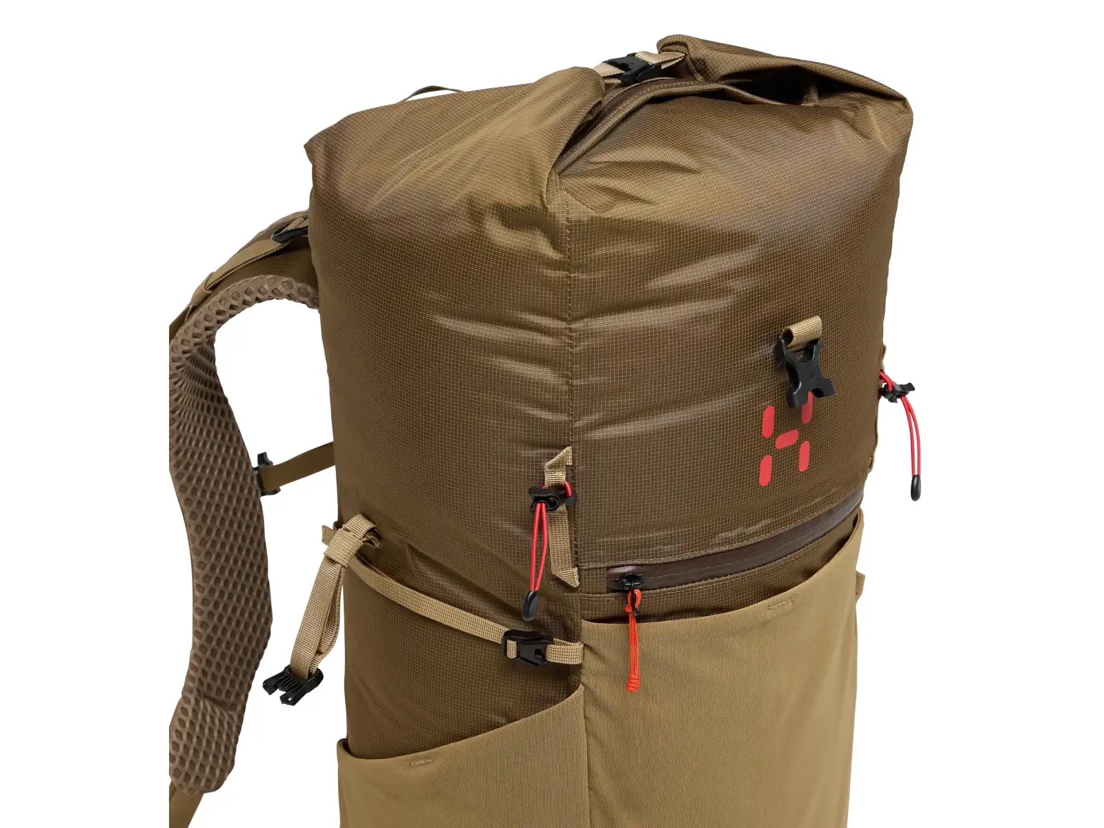 Haglöfs Magma Rolltop 40 WR Rucksack Teak Brown/Oak Brown 40l