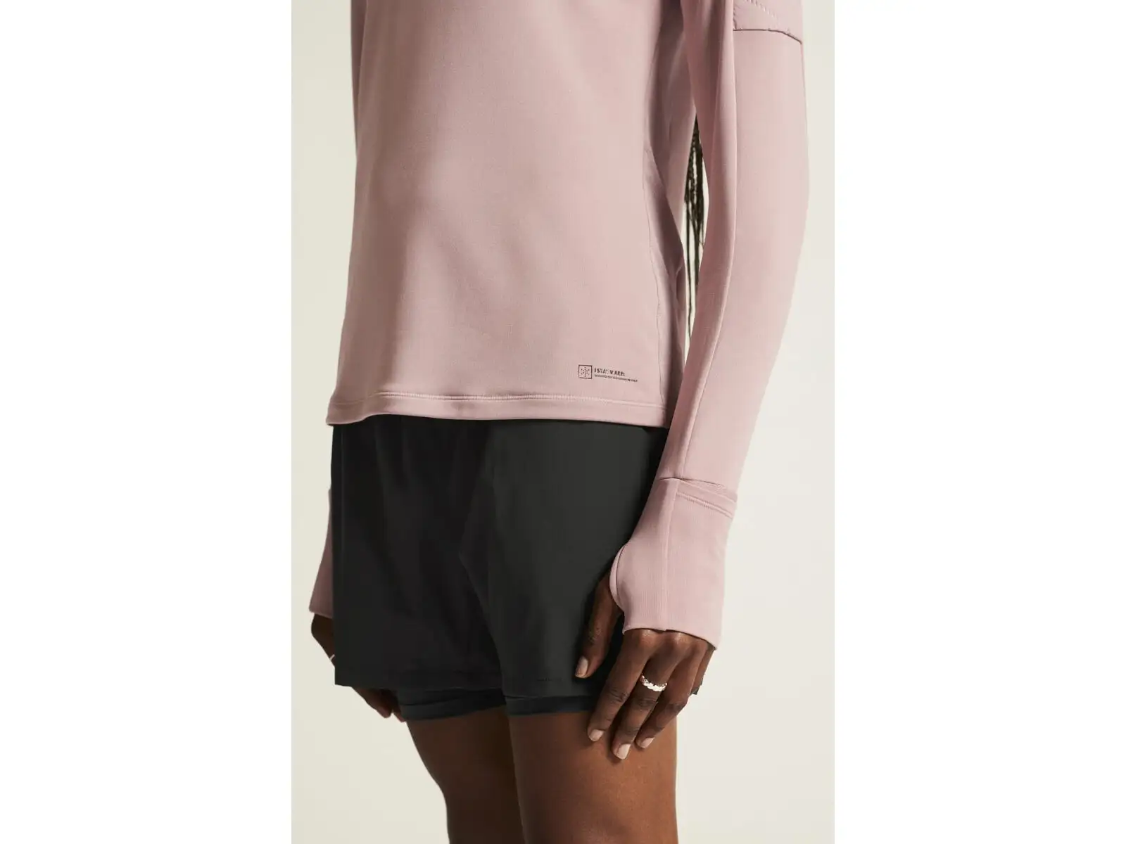 Craft ADV SubZ Damen-Laufshirt Langarm Pink