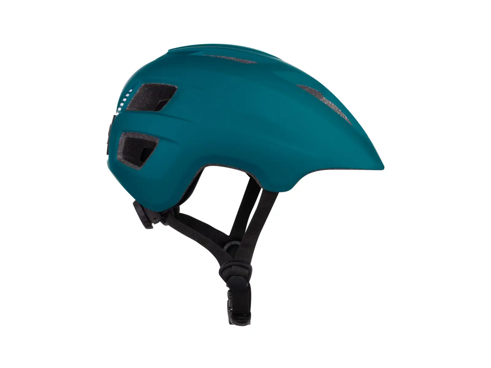 Force Zebu Kinderhelm mit Blinklicht petrol