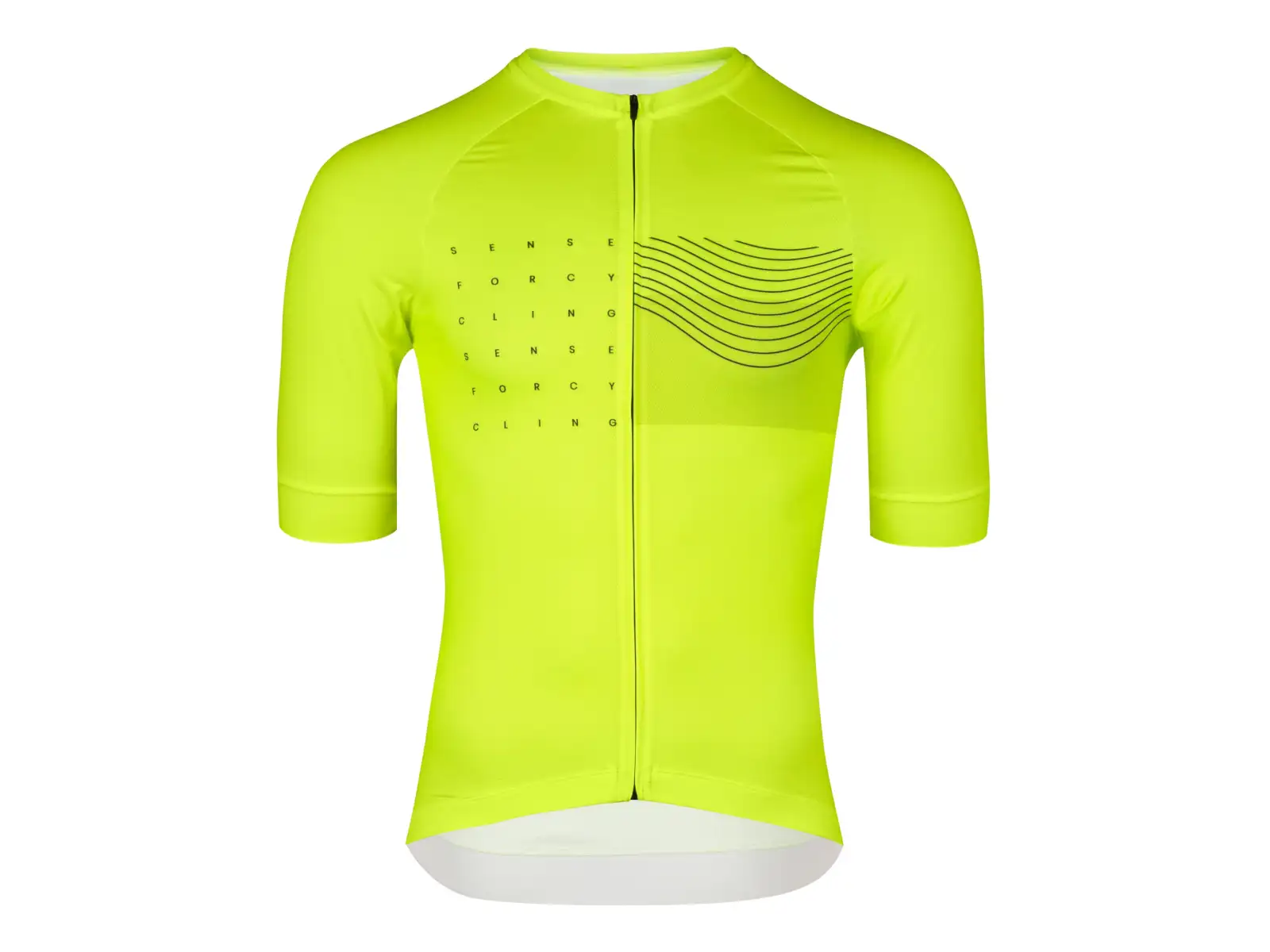 Force Sway Herren-Trikot Kurzarm Fluo