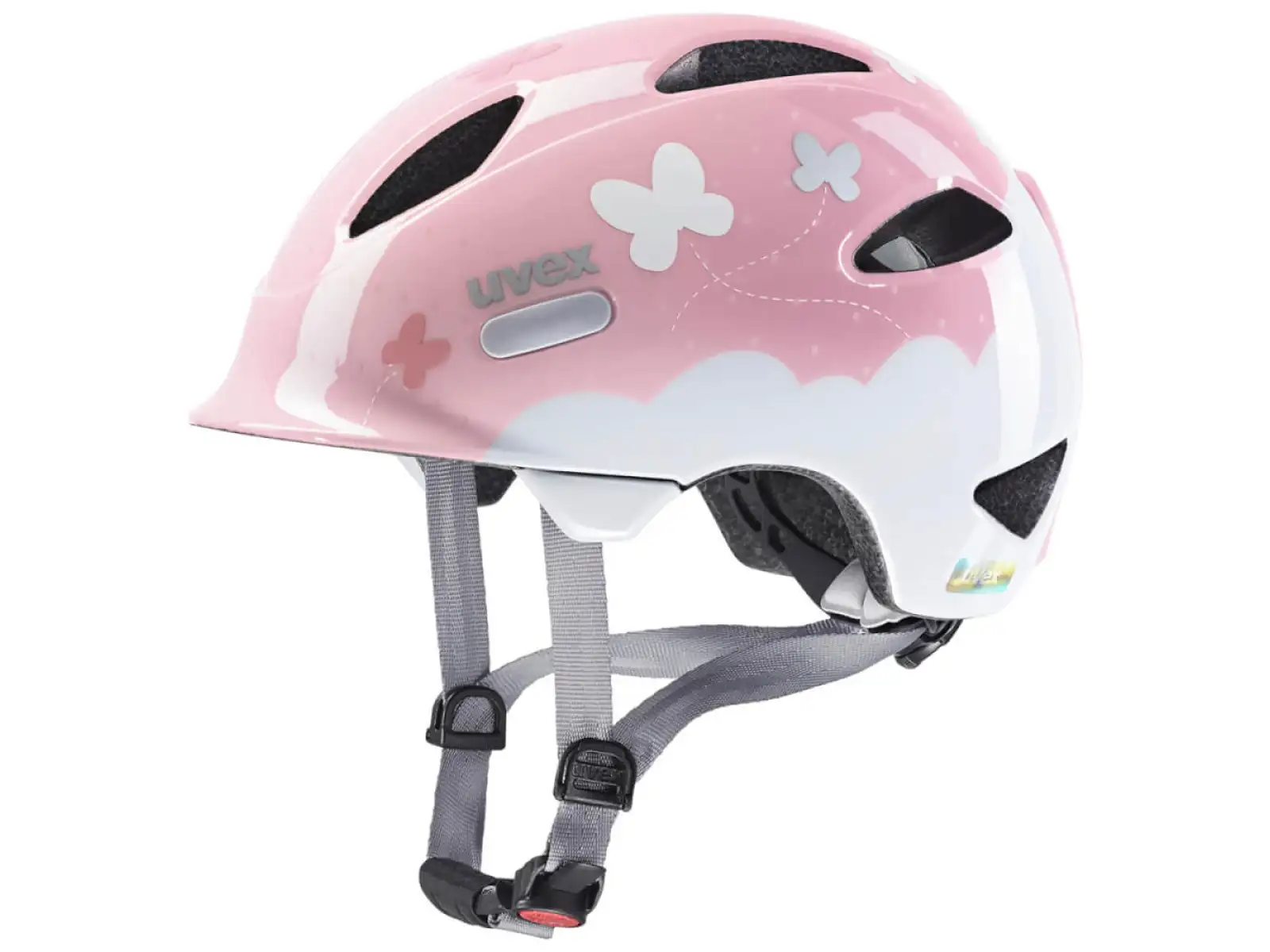 Uvex Oyo Style Helm Butterfly Pink