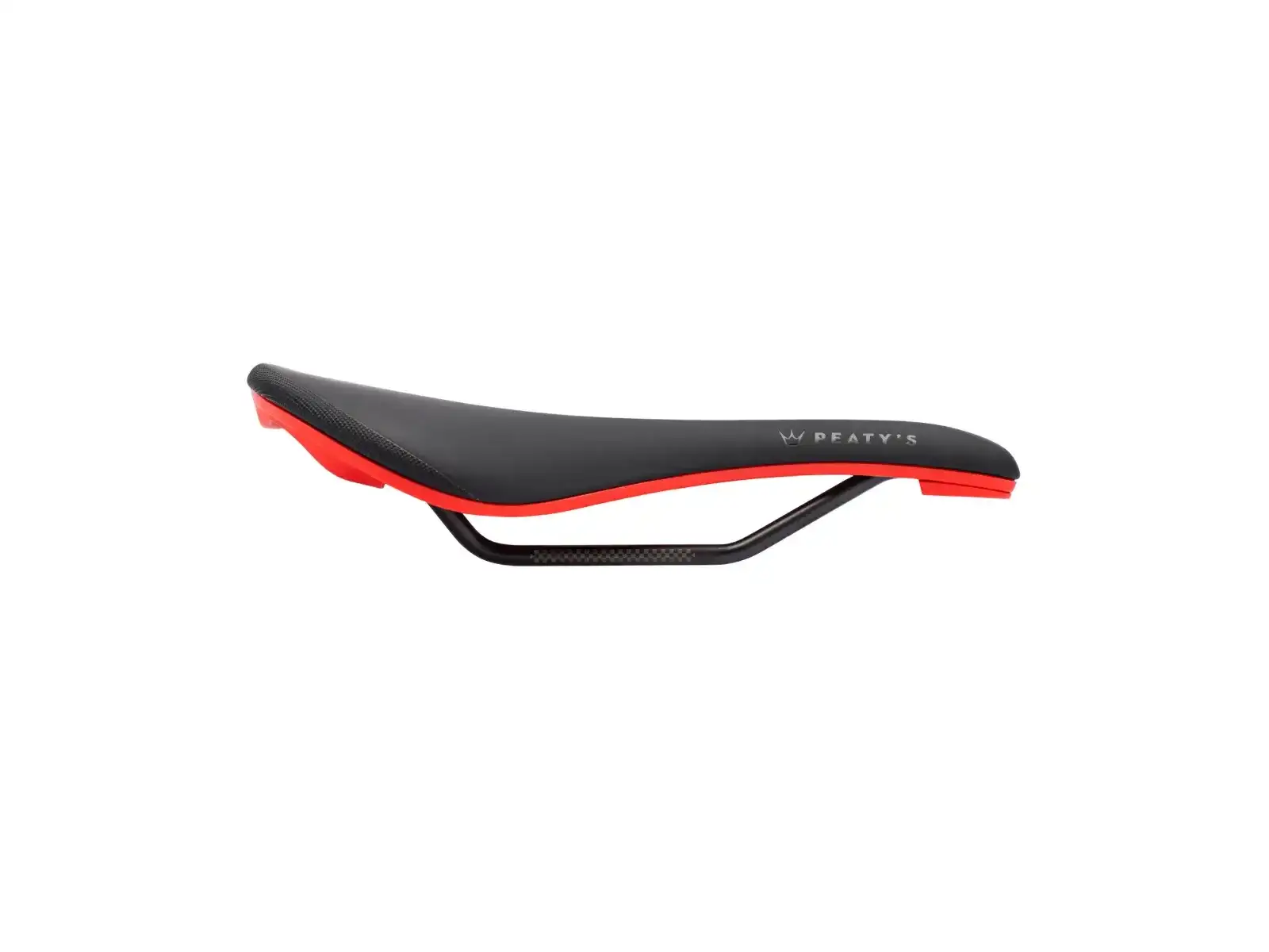 Peatys Monarch Sattel CR-MO Rail / Nylon-Basis Red