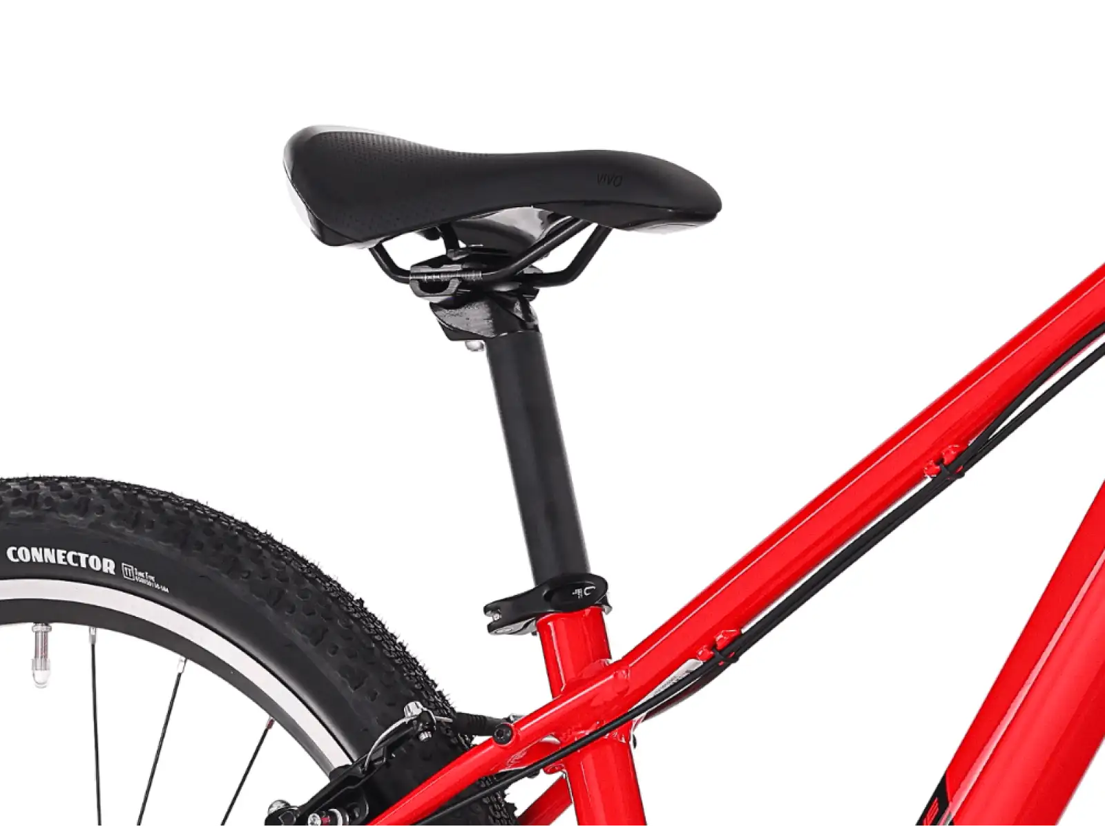 Rock Machine RIFF JR 27 Kinderfahrrad Gloss Fire Red