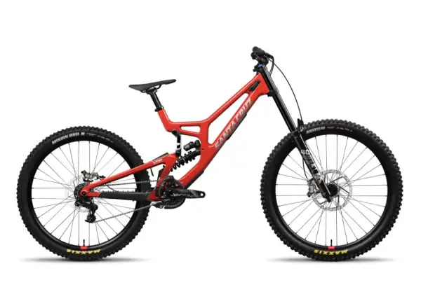 Santa Cruz V10 8 CC MX 24 Downhill-Rahmen Rot Factory Größe L