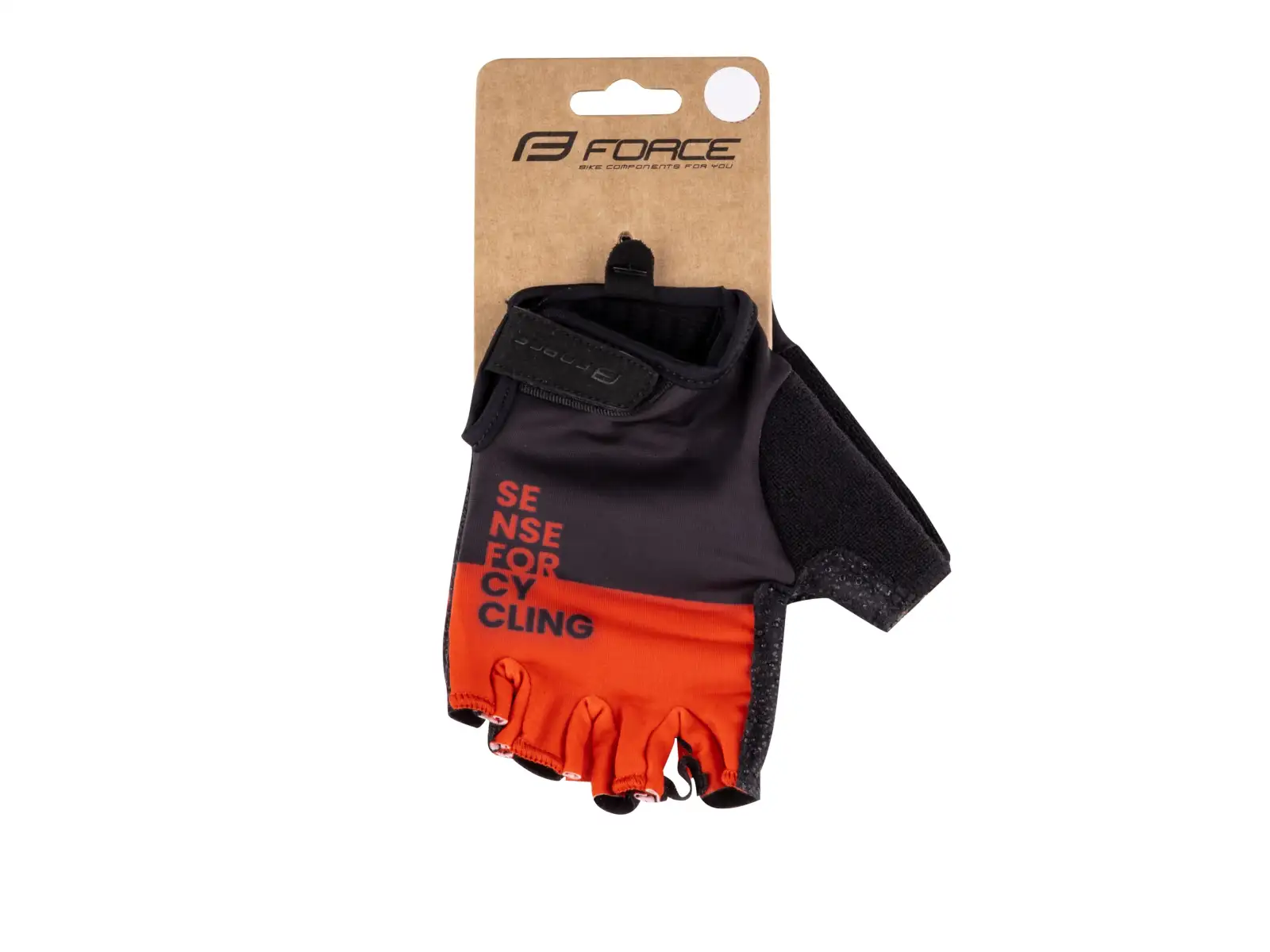 Force Fine Kurzhandschuhe schwarz/rot