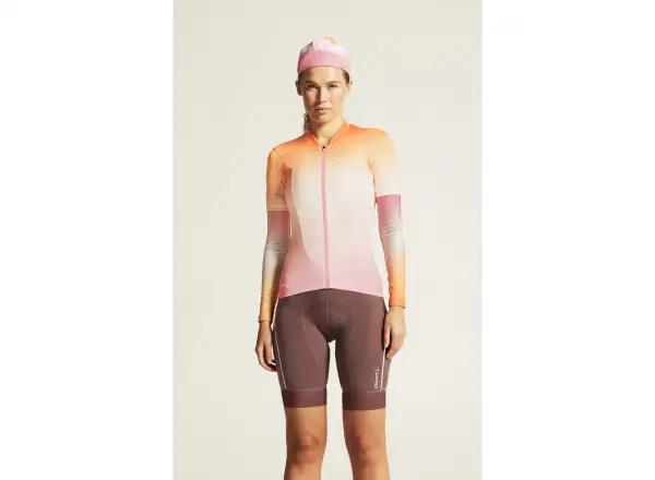 Craft ADV Endur Graphic Damen Trikot Kurzarm Pink