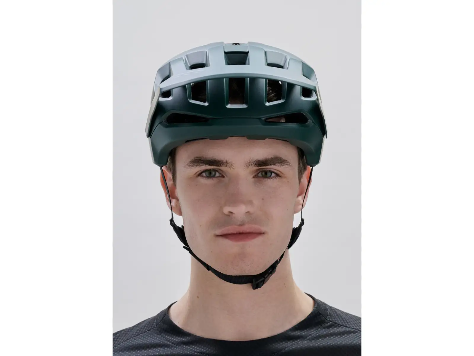 POC Kortal Race MIPS MTB Helm Pargasite Green Matt/Fluorescent Orange Matt