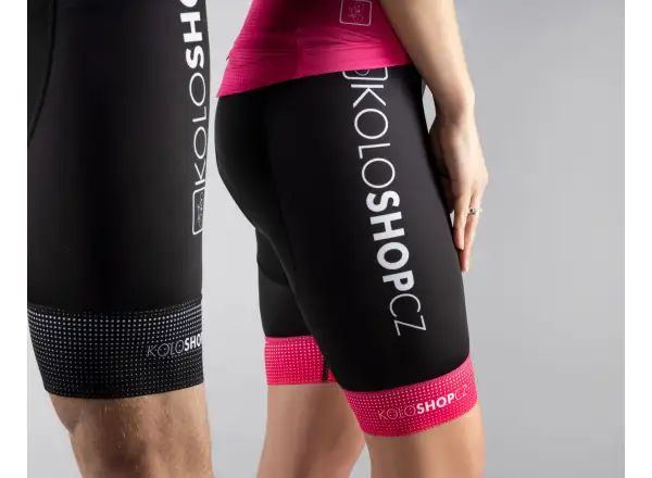 Koloshop Force Damen Shorts mit Einlage und Träger Lady Rosa