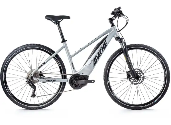 Apache Matta Bosch 3 Active Line 500 silver 2022 Damen-Cross-E-Bike