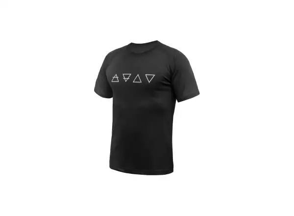 Sensor Merino Blend Elements Herren T-Shirt kurzarm Black