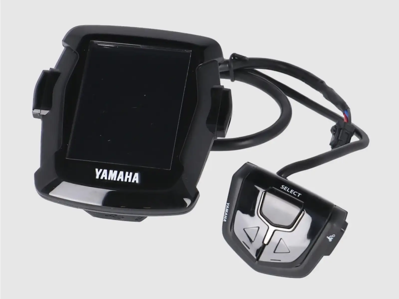 Yamaha Displayeinheit mit TFT-Farbdisplay und Bedienung.