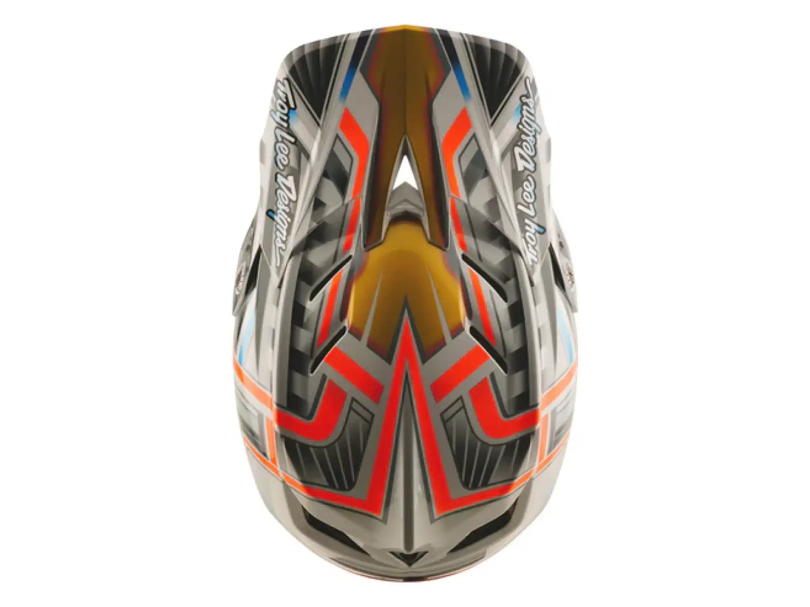 Troy Lee Designs D4 Composite Helm Lowrider Gray
