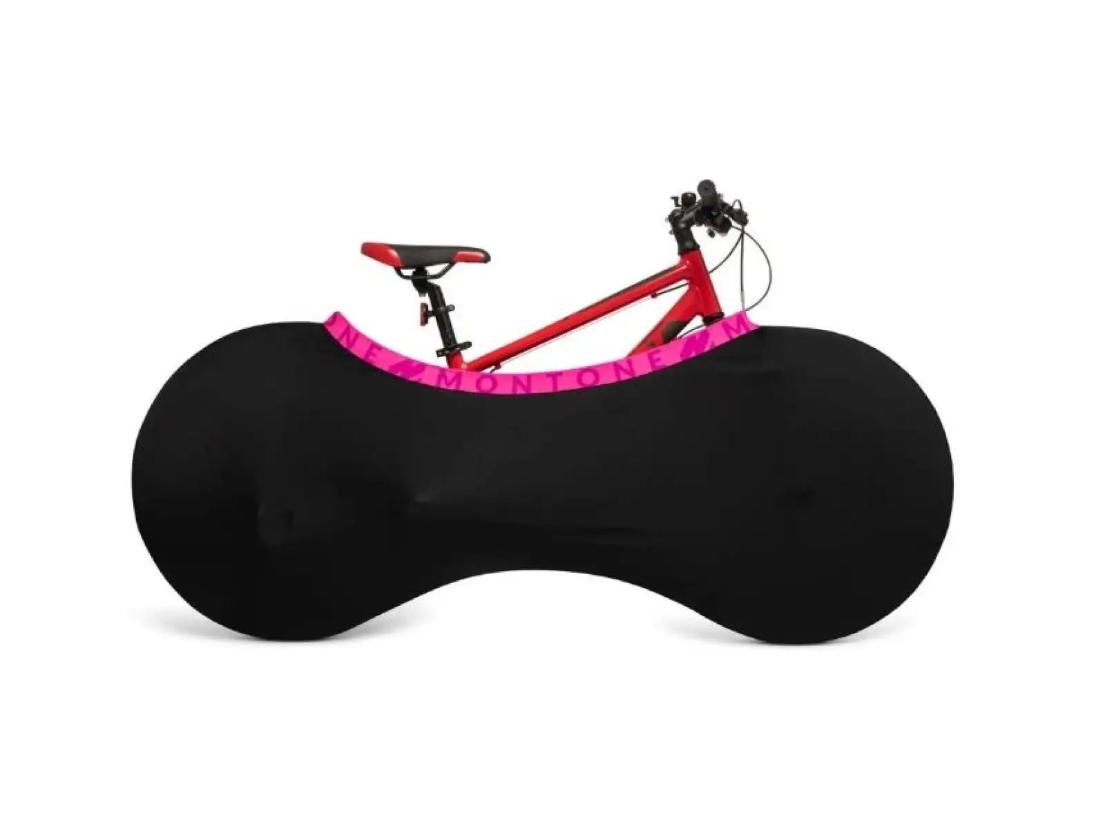 Montone Bike mKayak KIDS Fahrradabdeckung für den Innenbereich in Rosa.