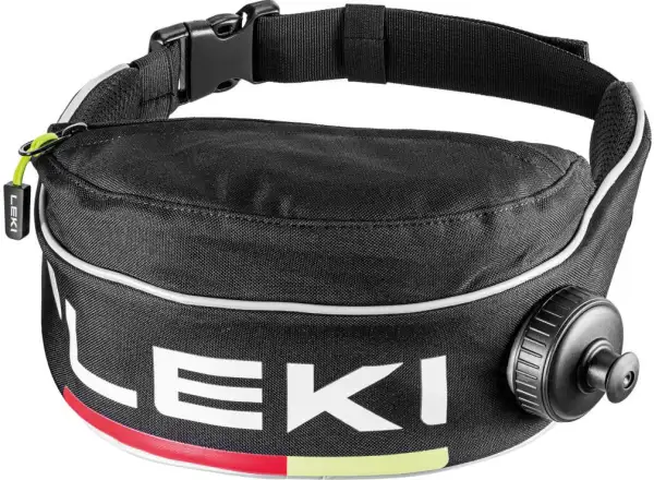 Leki Drinkbelt Thermo Hüfttasche 1 l schwarz/hellrot/neongelb Größe Uni