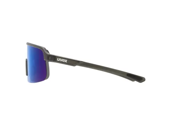 Uvex Dyrt Sonnenbrille Smoke Matt/Mirror Blue