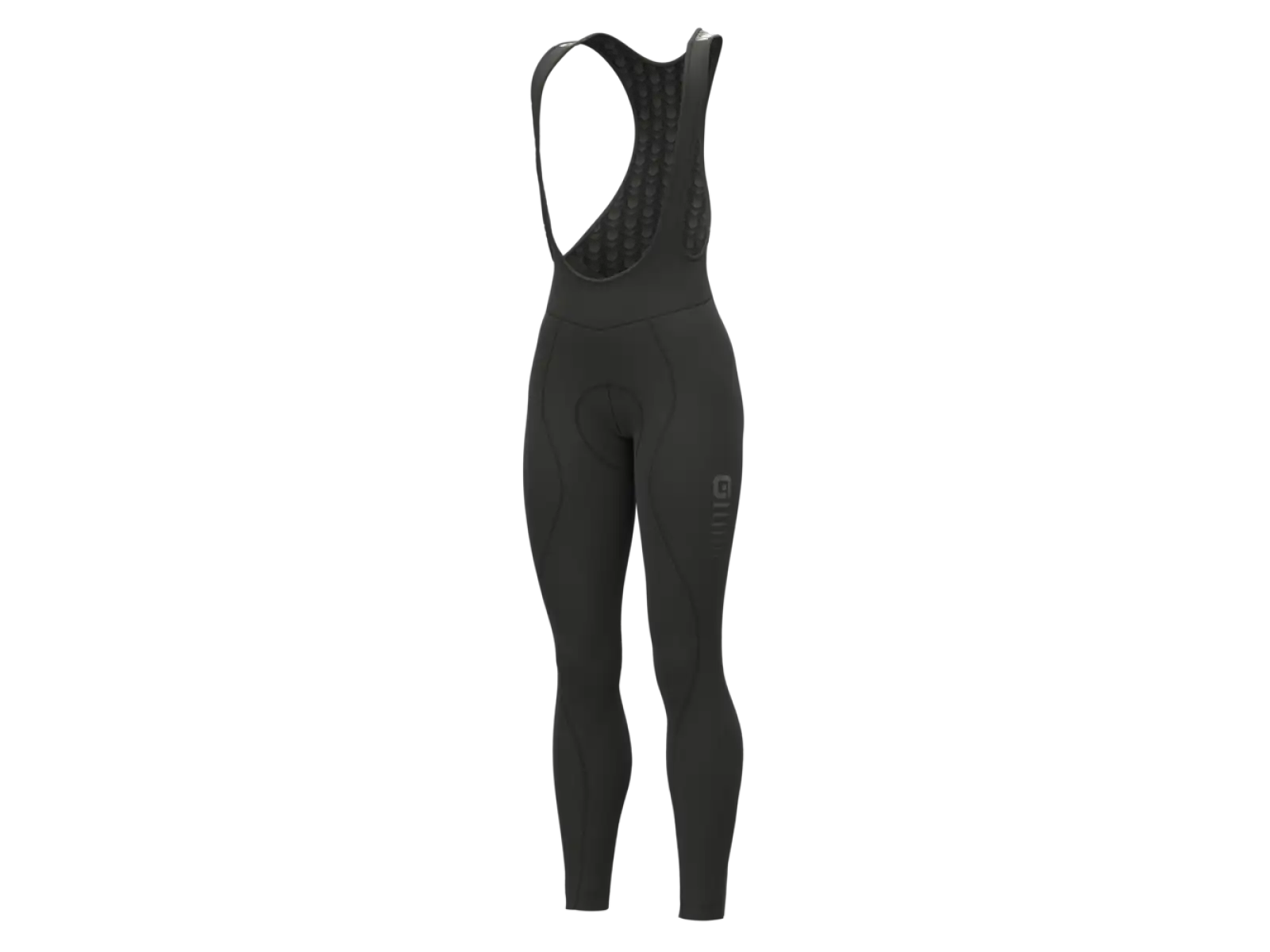 Alé Solid Essential Damen Winter Radhose mit Latz Black