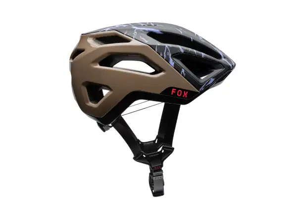 Fox Crossframe Pro Quest MTB-Helm Nutmeg Brown