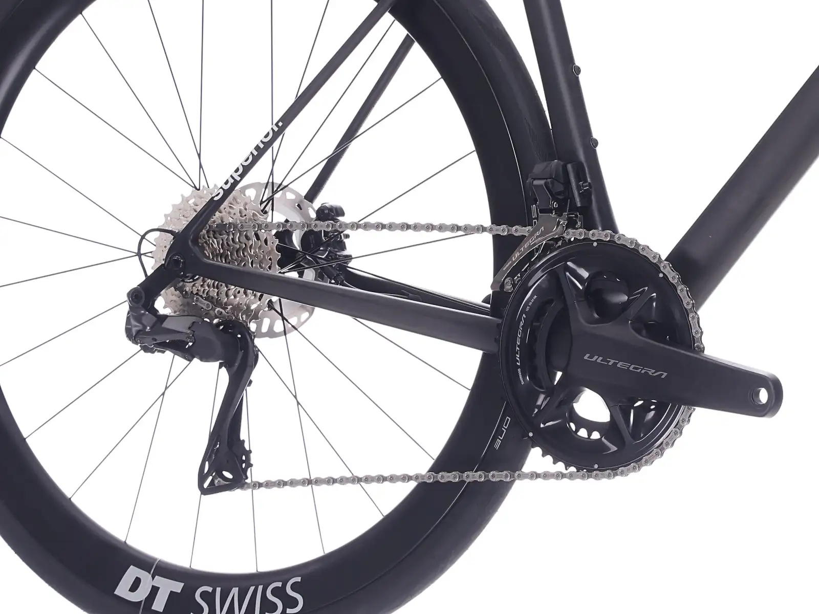 Superior RR 9.8 Rennrad Matte Carbon / White