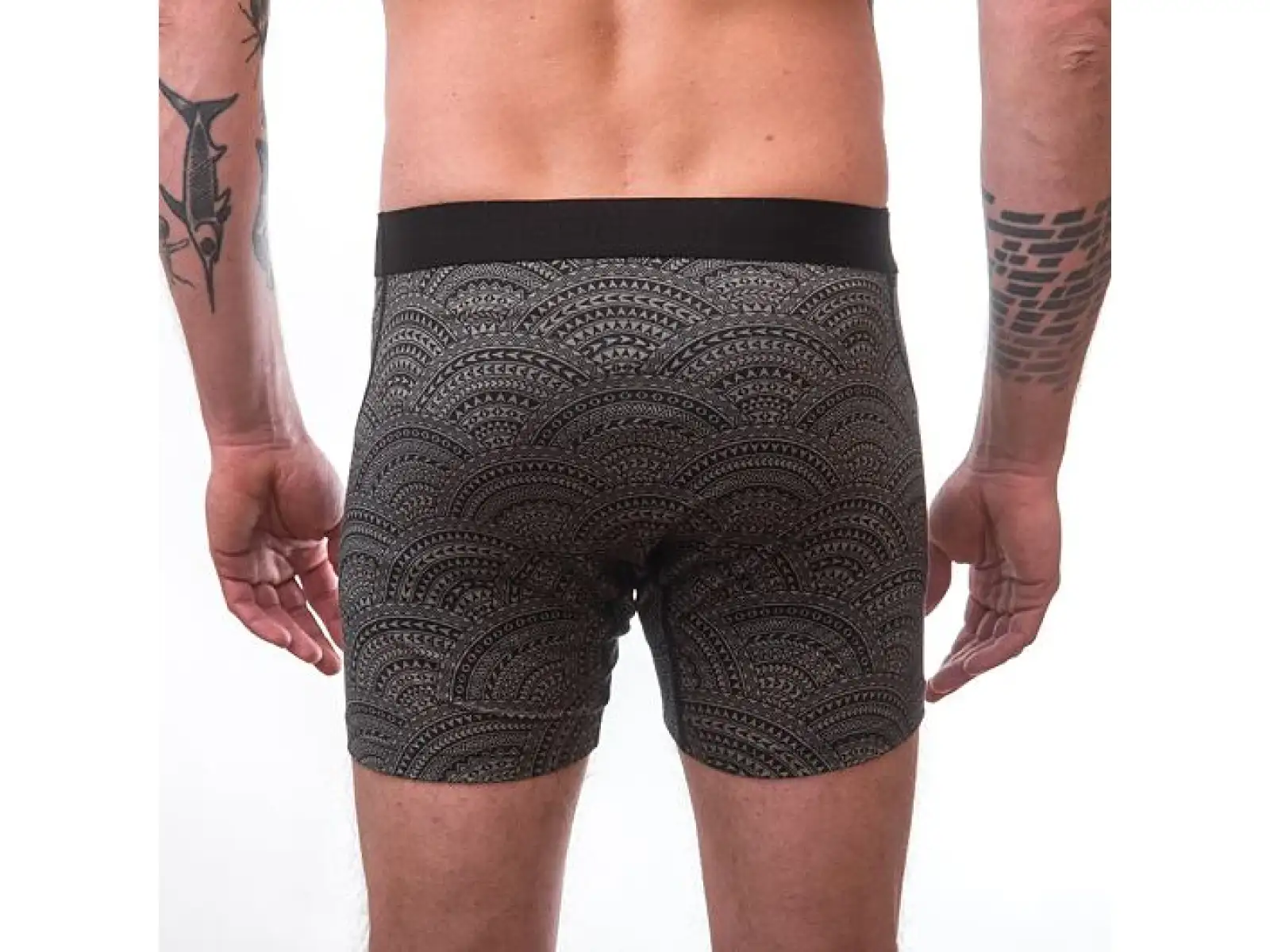 Sensor Merino Impress Herrenunterwäsche grau/Maori