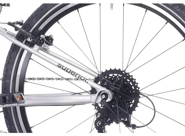 Superior F.L.Y. 24 VB Kinderfahrrad Matte Silver