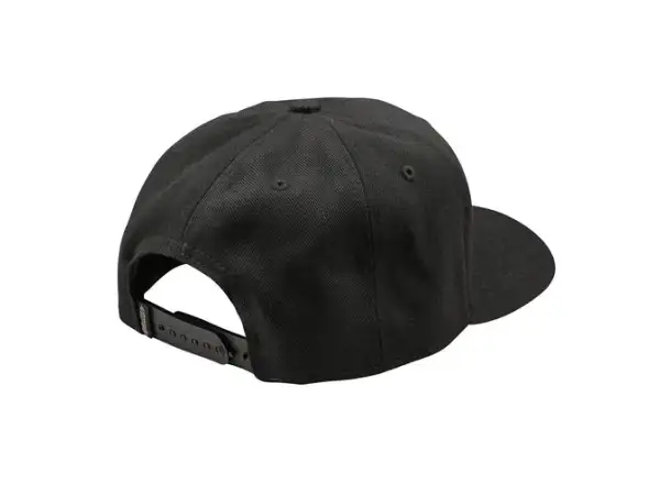 Troy Lee Designs Flat Bill Snapback Kappe schwarz