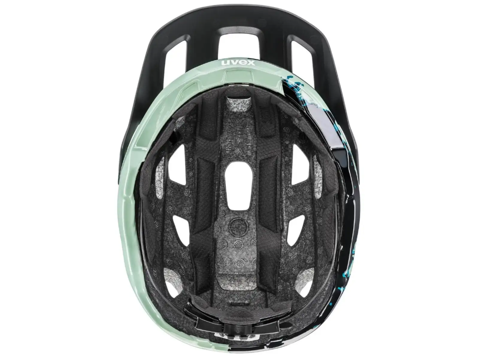 Uvex React MTB Helm Jade/Black Matt