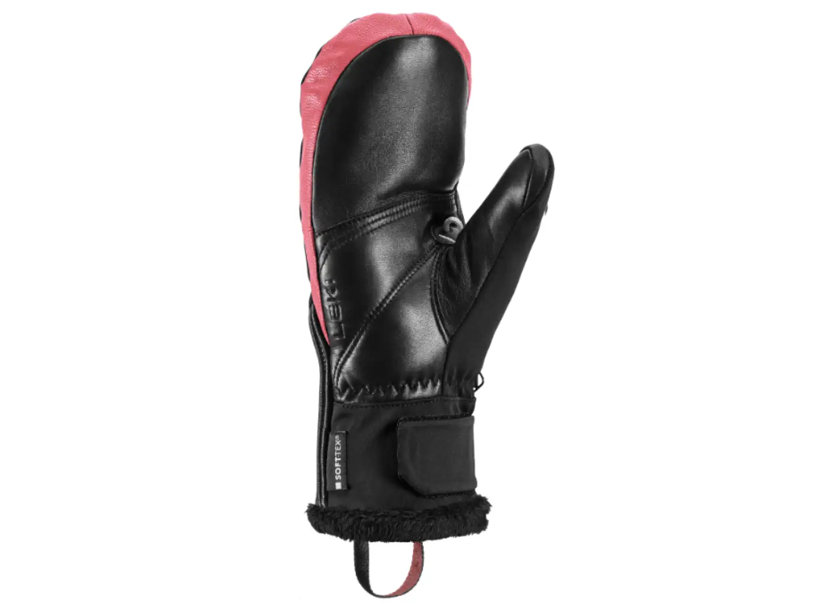 Leki Vallarta 3D Women Mitt Damen Fäustlinge Black-Rose