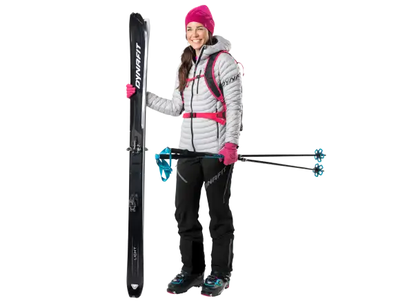 Dynafit Radical Down Damen Daunenjacke mit Kapuze Alloy