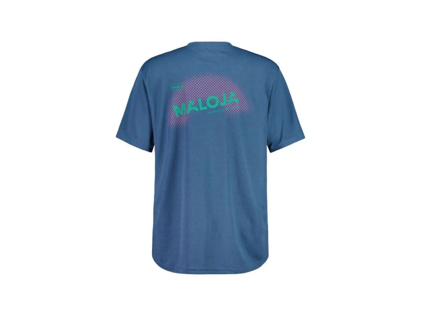 Maloja StaubachM. Herren-Trikot Kurzarm Dusty Blue