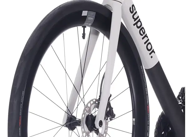Superior RR 9.8 Rennrad Matte Carbon / White