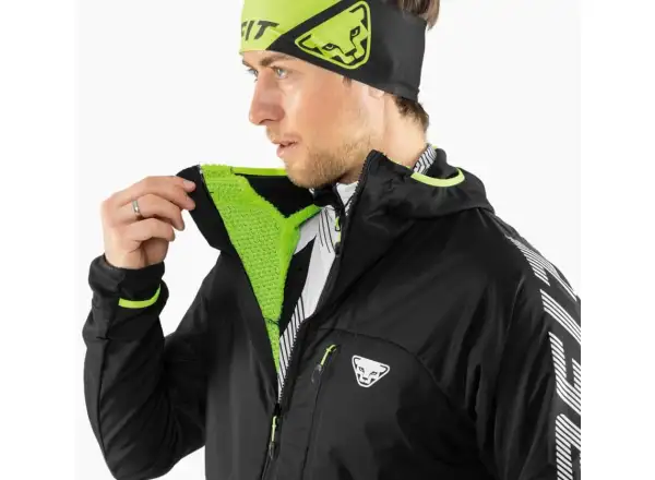 Dynafit DNA Polartec Alpha Herrenjacke Black Out/Neon Yellow