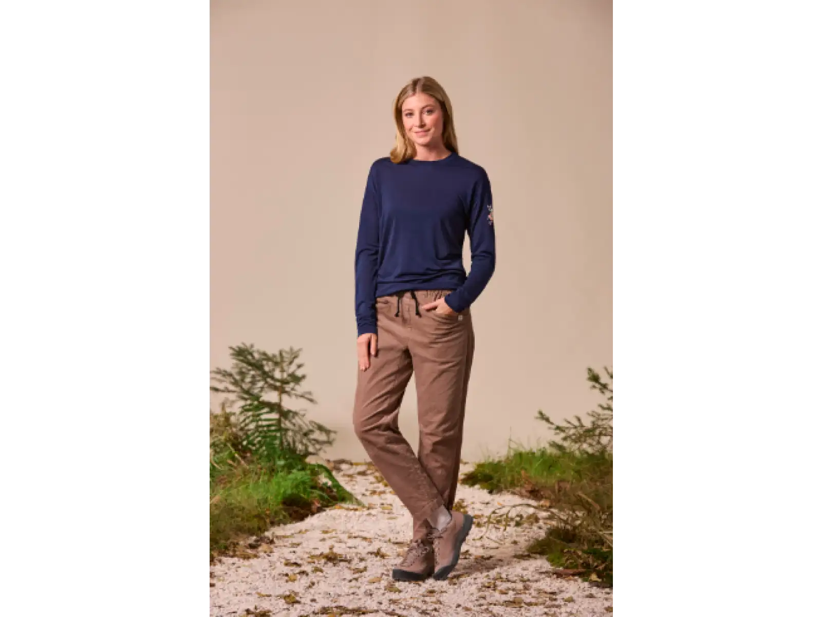 Maloja TjeldM. Damen Trikot langer Ärmel Alpine Woods