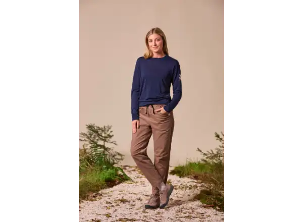 Maloja TjeldM. Damen Trikot langer Ärmel Alpine Woods